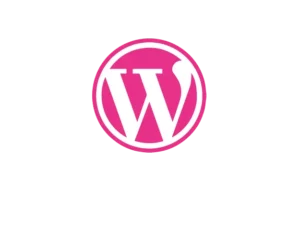 Logo rose de WordPress, outil web utilisé par Virginie Gerberon, concepteur UI/UX et graphiste basée à Bordeaux